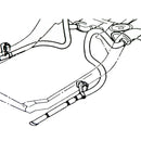 1964-67 Cutlass 442 With Dual Exhaust - Chambered Tail Pipe Hangers