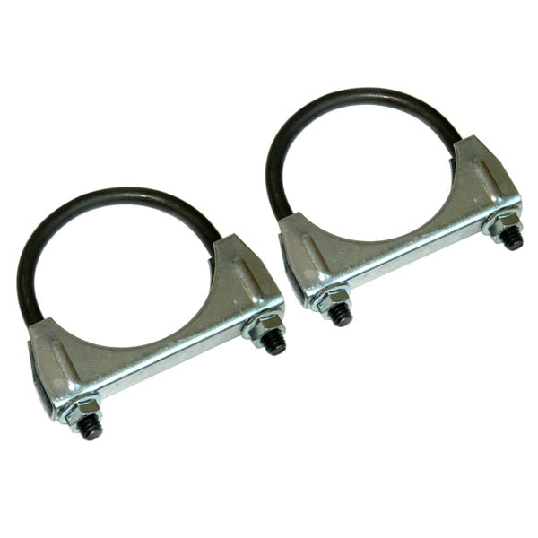 1964-77 GM Correct Muffler Clamps 2-1/2 With 5/16" U Bolt 2pc