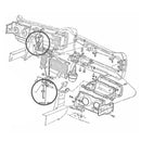 1968-69 Pontiac GTO Hideaway Door Return Tension Springs 2pc