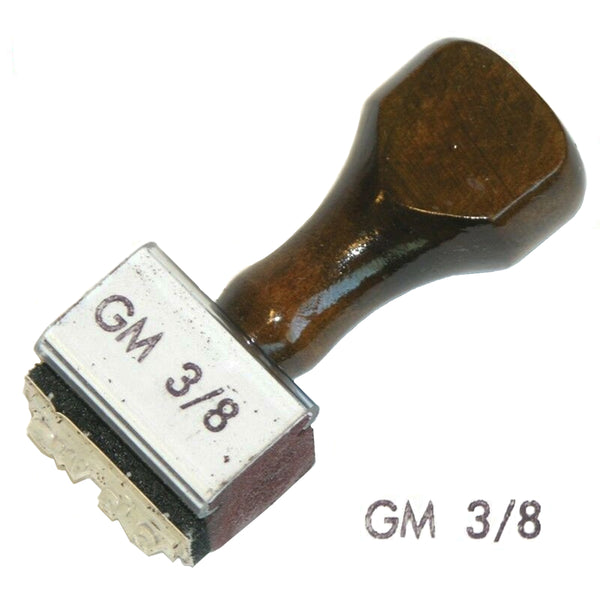 GM 3/8 Fuel Hose Stamp For 3/8" Fuel Hose All GM Cars