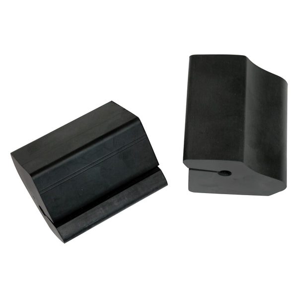 1968 Pontiac, Lemans, Tempest, GTO Rear Bumper Rubber Impact Bumpers 2pc