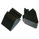 1964-77 GM A-Body Rear Axle Bumpers with Correct Ribbs, 2pc