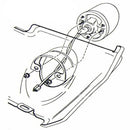 1971-72 Oldsmobile Cutlass 442 Front Bumper Park Light Gaskets 2pc