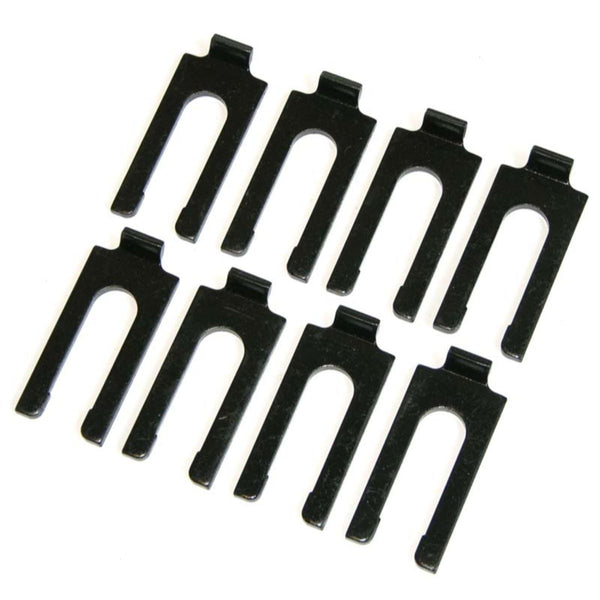 1960-72 Pontiac Fender Shim .120 thick long Black Zinc 8pc