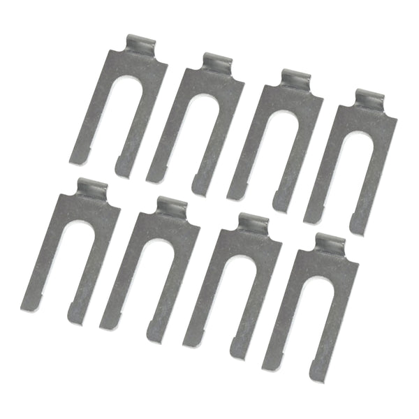 1964-81 Pontiac Fender Shim Kit 4 Thick, 4 Thin Silver Shims 8pc