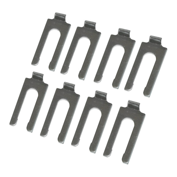 1964-81 Pontiac Fender Shim Kit Thick Silver Shims 8pc
