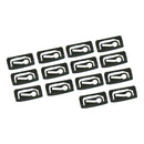 1964-72 GM Front Window Stainless Trim Hold Down Clips 14pc Long Clips