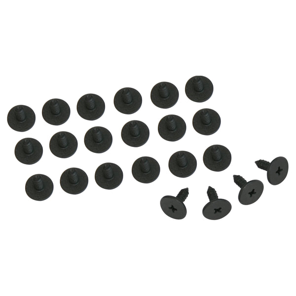 1964-72 GM Roof Rail Weather Strip Channel Trim Screws With Large Head 28pc