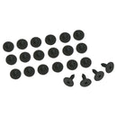 1964-72 GM Roof Rail Weather Strip Channel Trim Screws With Large Head 28pc