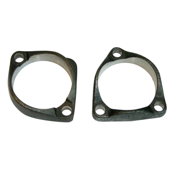 1968-72 Pontiac Ram Air 1 HO Exhaust Flanges 2 1/2" Head Pipes 2pc