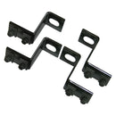 1968-69 Pontiac, GTO, Front Grill Mounting Brackets 4pc With HWD Factory Correct