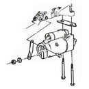 1970-77 Pontiac A-Body F-Body Starter Brace 1pc