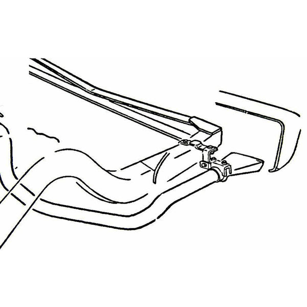 1969 Chevelle SS Rear Exhaust Tail Pipe Hangers