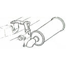 1970-72 Chevrolet Chevelle & Monte Carlo Tail Pipe Hangers, 2pc