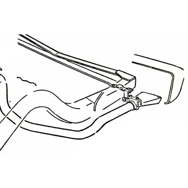 1969-72 Chevelle Dual Exhaust Hangers