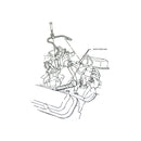 1969 & 1971 Pontiac GTO 455 HO Vacuum Hose Kit For Automatic Cars 3 Port