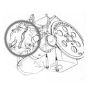 1968-72 Oldsmobile, 442, W-30, Cutlass, 350, 455 Starter Brace 1pc