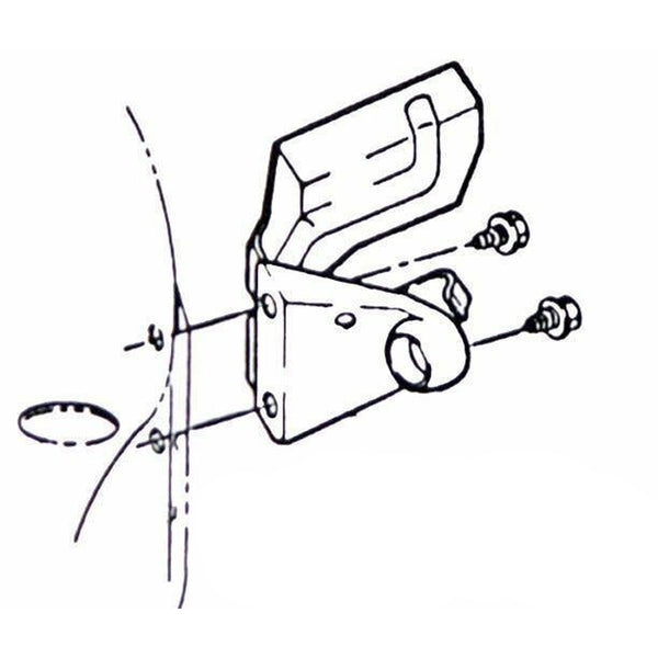1969-72 GM A-Body GTO, Cutlass, GS Chevelle Back Drive Cross Shaft Bracket 1pc
