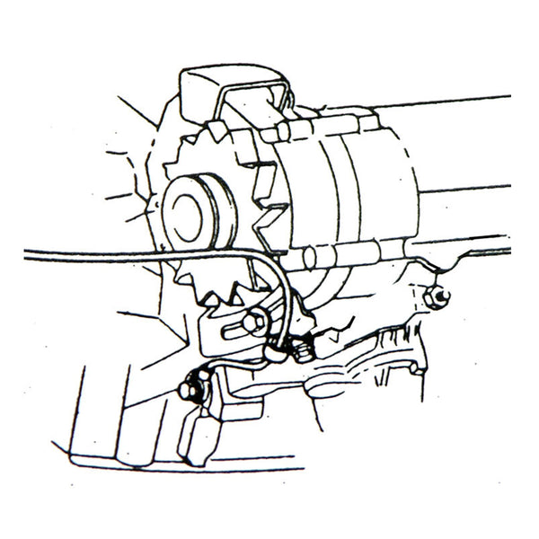 1968-72 Oldsmobile Cutlass Neg Battery Cable Hold Down Clamp