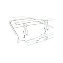 1969-72 Oldsmobile Cutlass W-35 Rear Spoiler Mounting Studs 6pc Kit