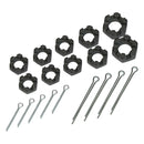 1964-77 GM A-, F-, & X-Body Tie Rod End & Steering Nut Kit 20pc