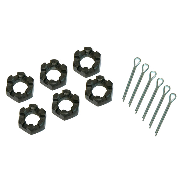 1964-77 GM A-Body, F-Body, X-Body Center and End Link Nuts 12pc