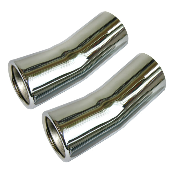 1969 Pontiac GTO Stainless Exhaust Extensions 2 1/2" Pair