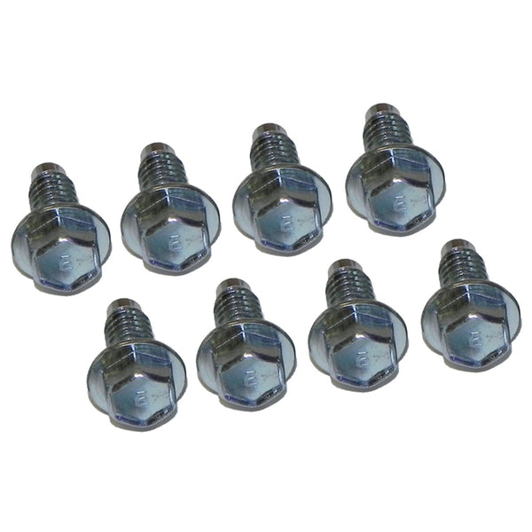 1968-72 Pontiac, GTO, Firebird Valve Cover Bolts Ram Air II, IV Silver Zinc 21/32 Long