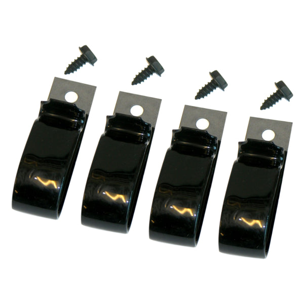 1964-67 Pontiac, GTO Wire Retaining Clips and Screws On Firewall 8pc