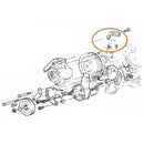 1969 Pontiac GTO Firebird Front and Rear Alternator Brackets and Hardware 7pc