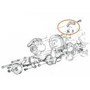 1969 Pontiac, GTO, Firebird Front and Rear Alternator Support Brackets 2pc