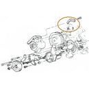 1969 Pontiac GTO Firebird Front Alternator Support Bracket 1pc