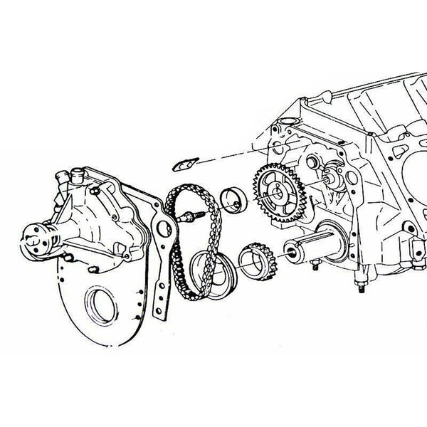 1964-74 Oldsmobile Engine Fuel Pump Eccentric All V8 Engines 1pc, Also 1979 Trans Am Olds 403 Engine