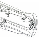 1968-69 Pontiac GTO Hideaway Brackets and Hardware 12pc