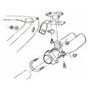 1971 Pontiac GTO Rear Pipe Hangers 2pc