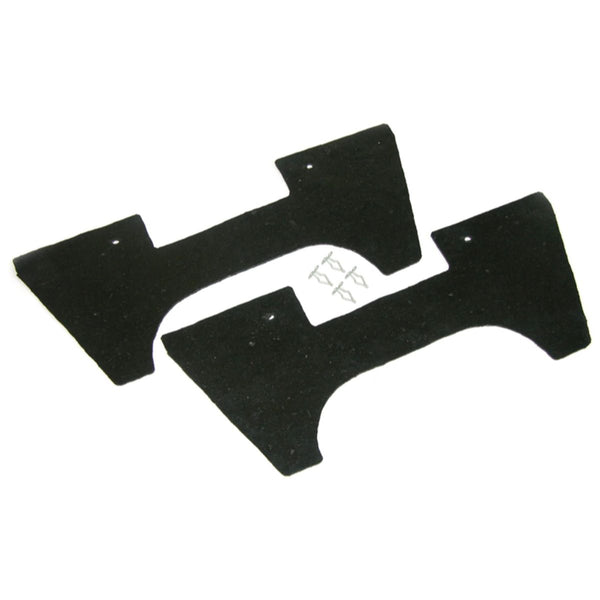 1970-71 GTO Rear Valance Splash Shields 2pc