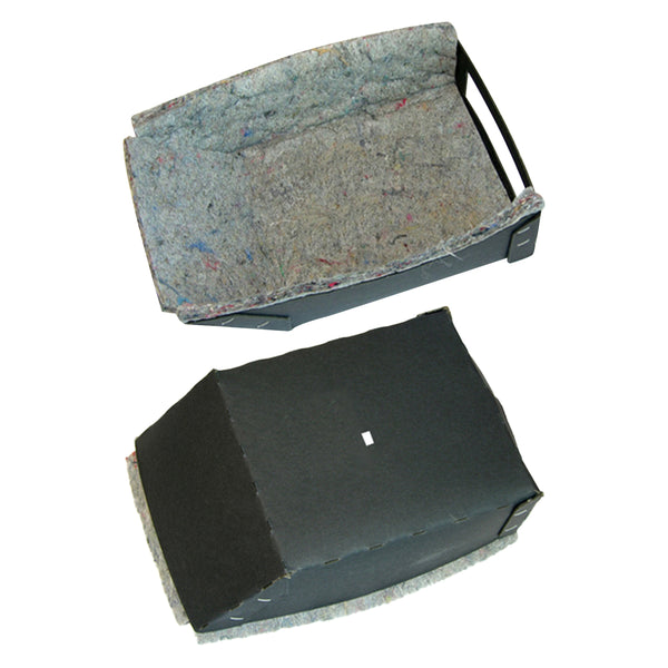 1970-72 GM A-Body Speaker Cover, Angle End, No Clip, 1pc