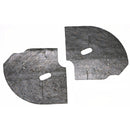1971-72 Cutlass 442 W-30 Or All 455 CID Radiator Rubber Flaps 2pc
