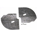 1971-72 Cutlass 442 W-30 Or All 455 CID Radiator Rubber Flaps 2pc