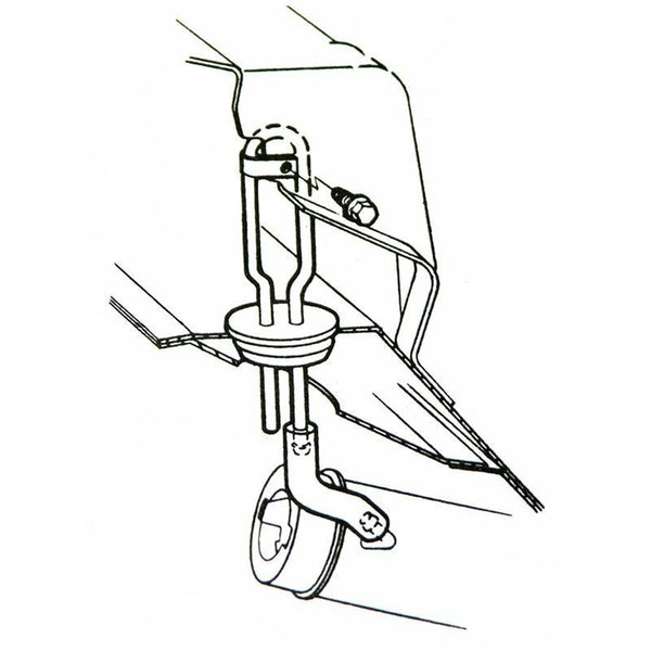 1966-67 GTO & Lemans Trunk Vent Tube Kit