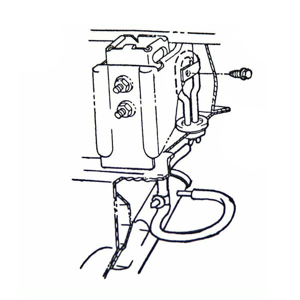 1970 GTO / Lemans Trunk Fuel Tank Fill Tube Vent Kit