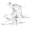 1968-69 Gas Tank Vent Tube With Foam GM A-Body Also 69 GP