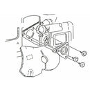 1968-72 GM A-Body Steering Column To Firewall Plate Manual Trans.