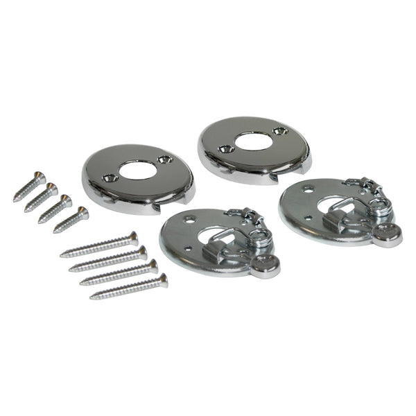 1969 GM A-Body & X-Body Bucket Seat Head Rest Escutcheons Pair