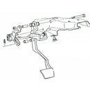 1968-72 Oldsmobile Cutlass Clutch Arm Bushing and Clip