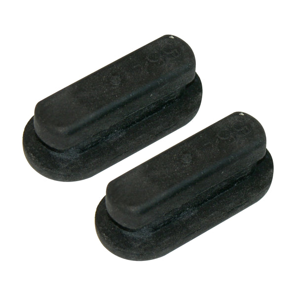 1964-74 GM rear backing plate rubber adjuster plugs 2pc.