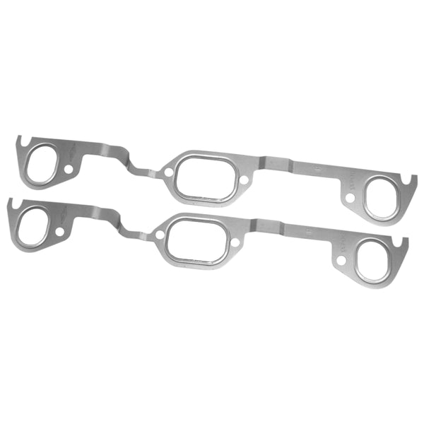 1964-77 D port exhaust manifold gaskets all Pontiac V8 engines.
