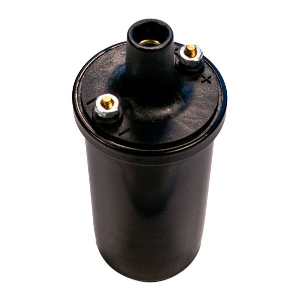 1964-73 Pontiac Lemans GTO Firebird Ignition Coil For Points Black 1pc