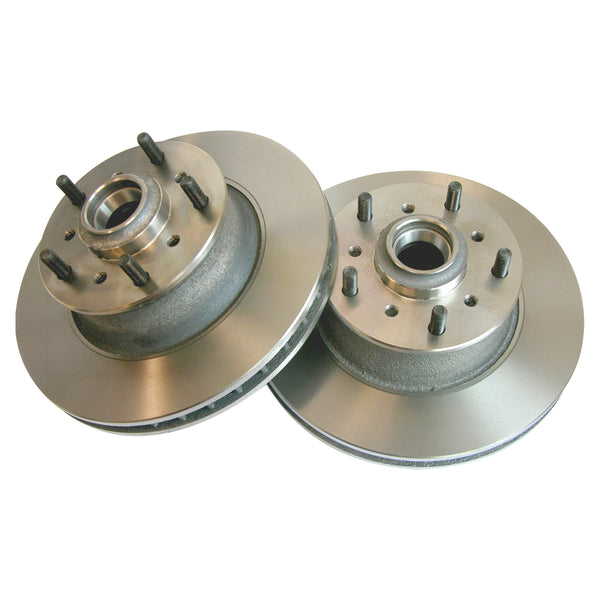 1967-69 GM A & F-Body 2 Part Rotor For Disc Brakes, 2pc