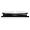 1969-72 Pontiac GTO Convertible Window Fuzzies Outer Only, 4pc Kit